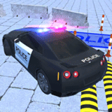 警察停车场 3D 汽车游戏